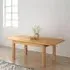 Clarion Oak 6-8 Seater Butterfly Extending Dining Table