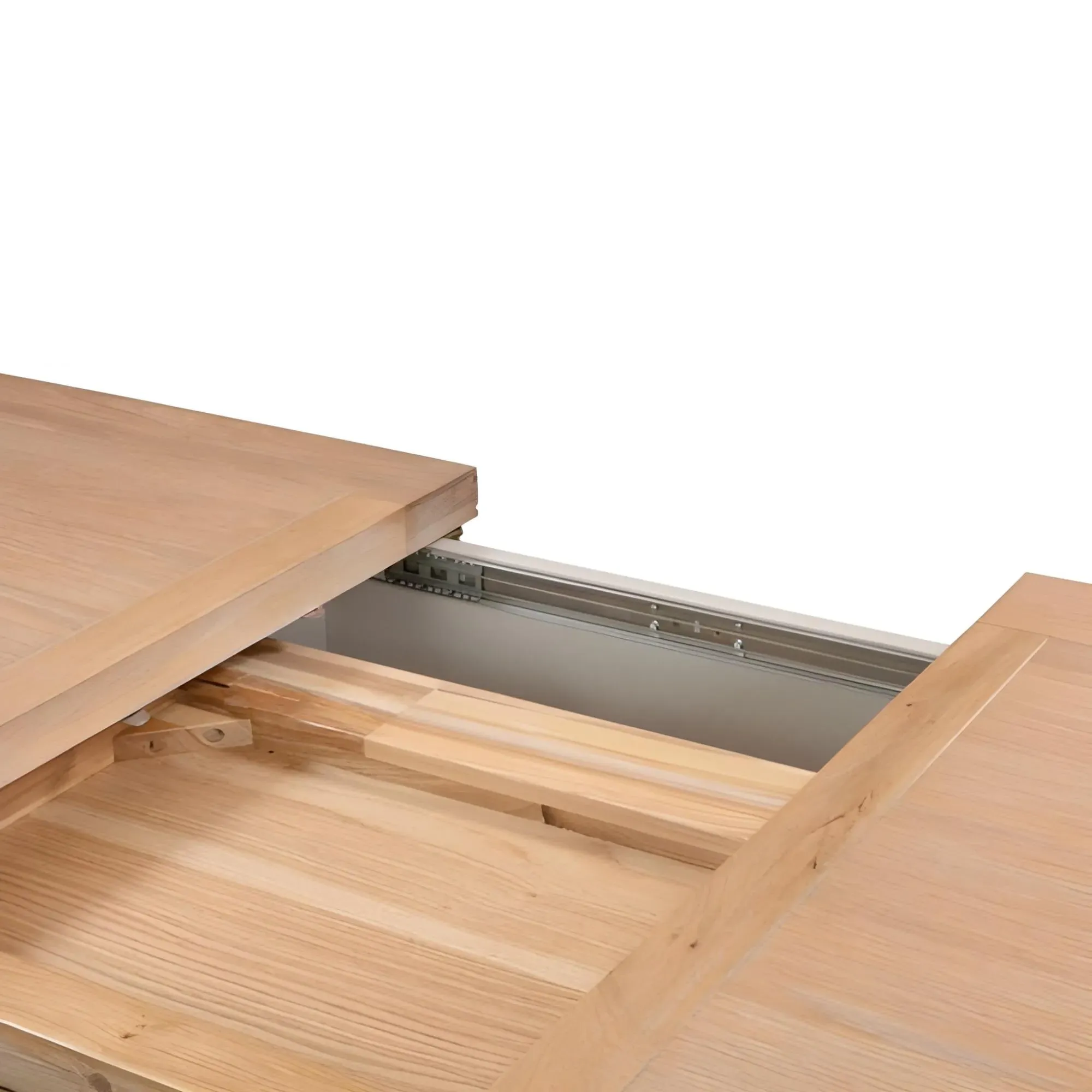 Clarion Oak 6-8 Seater Butterfly Extending Dining Table - Grey