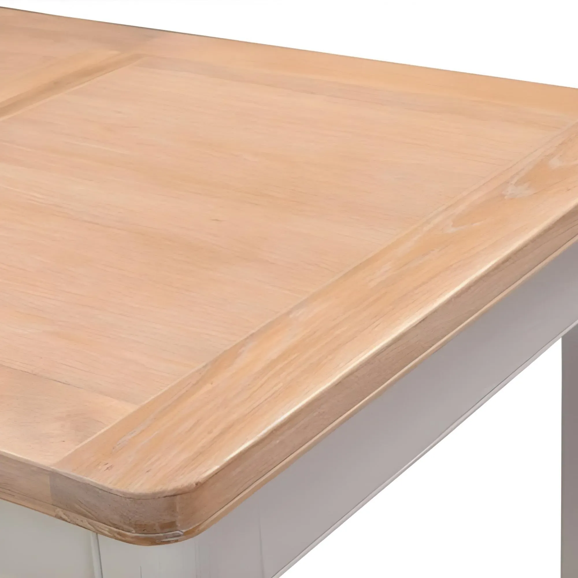 Clarion Oak 6-8 Seater Butterfly Extending Dining Table - Grey