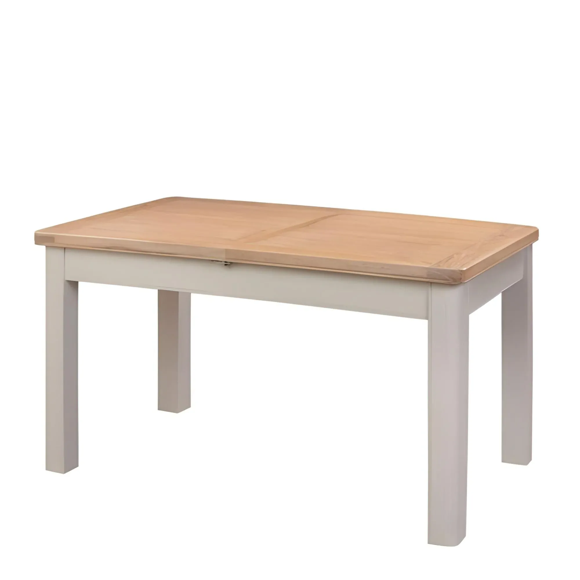 Clarion Oak 6-8 Seater Butterfly Extending Dining Table - Grey