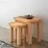 Clarion Oak Nest of 2 Tables