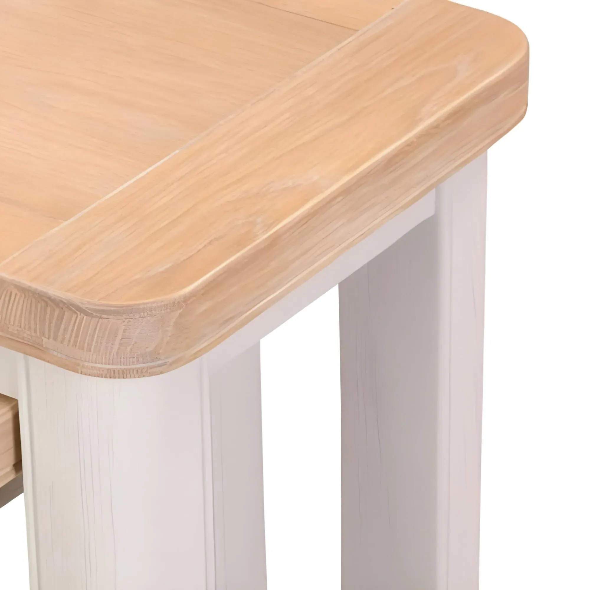 Clarion Oak Nest of 2 Tables - Grey