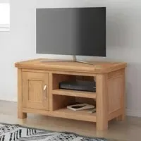 Clarion Oak Small TV Unit - Oak