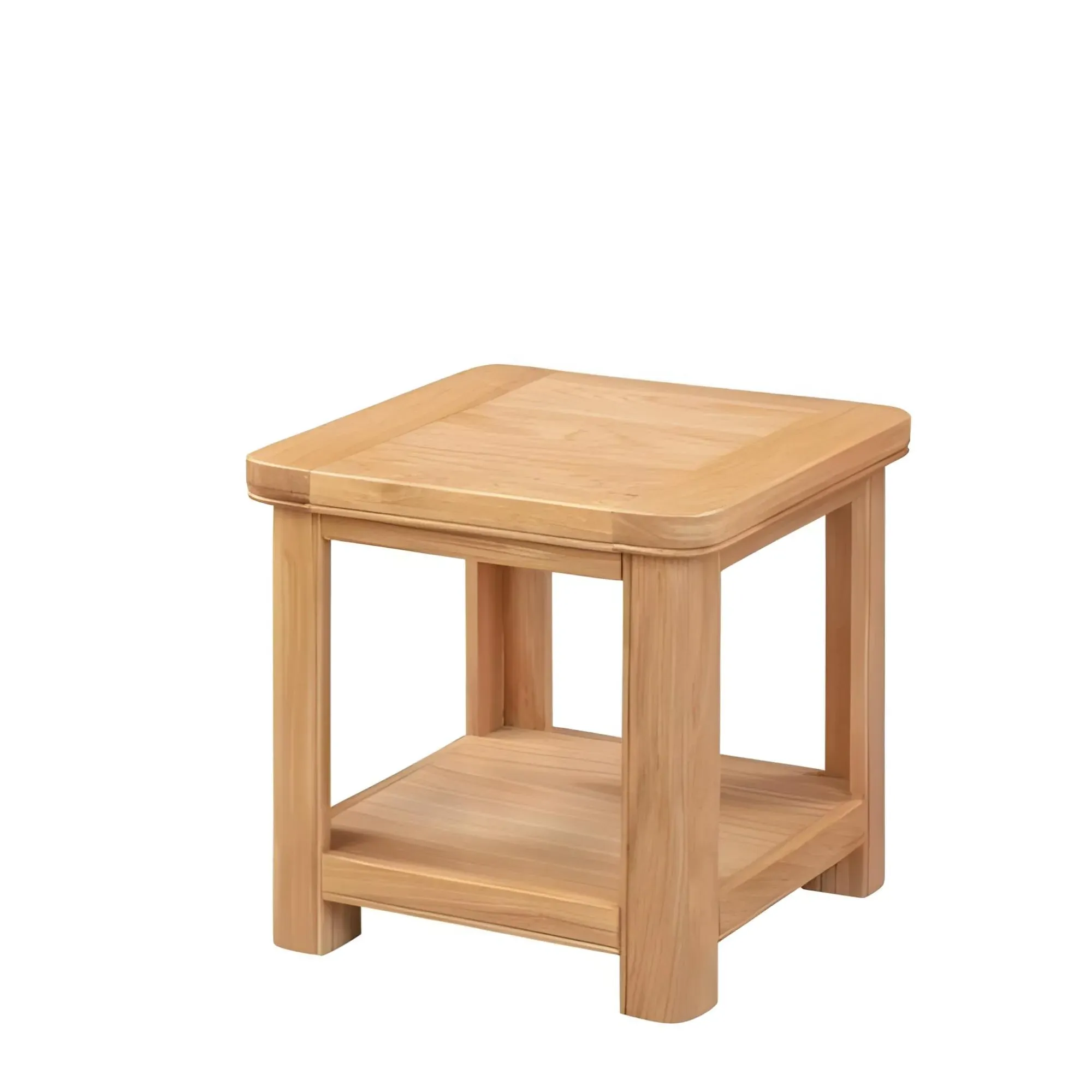 Clarion Oak Square Lamp Table - Oak
