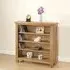 Dorset Low Bookcase - Oak