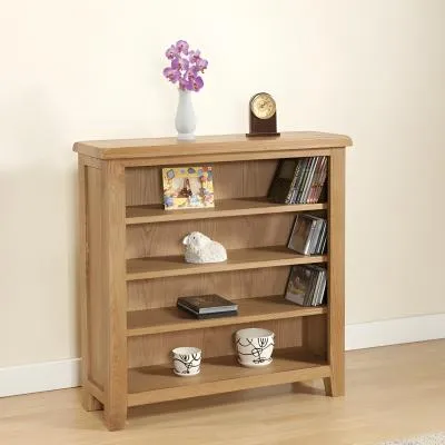 Dorset Low Bookcase - Oak image