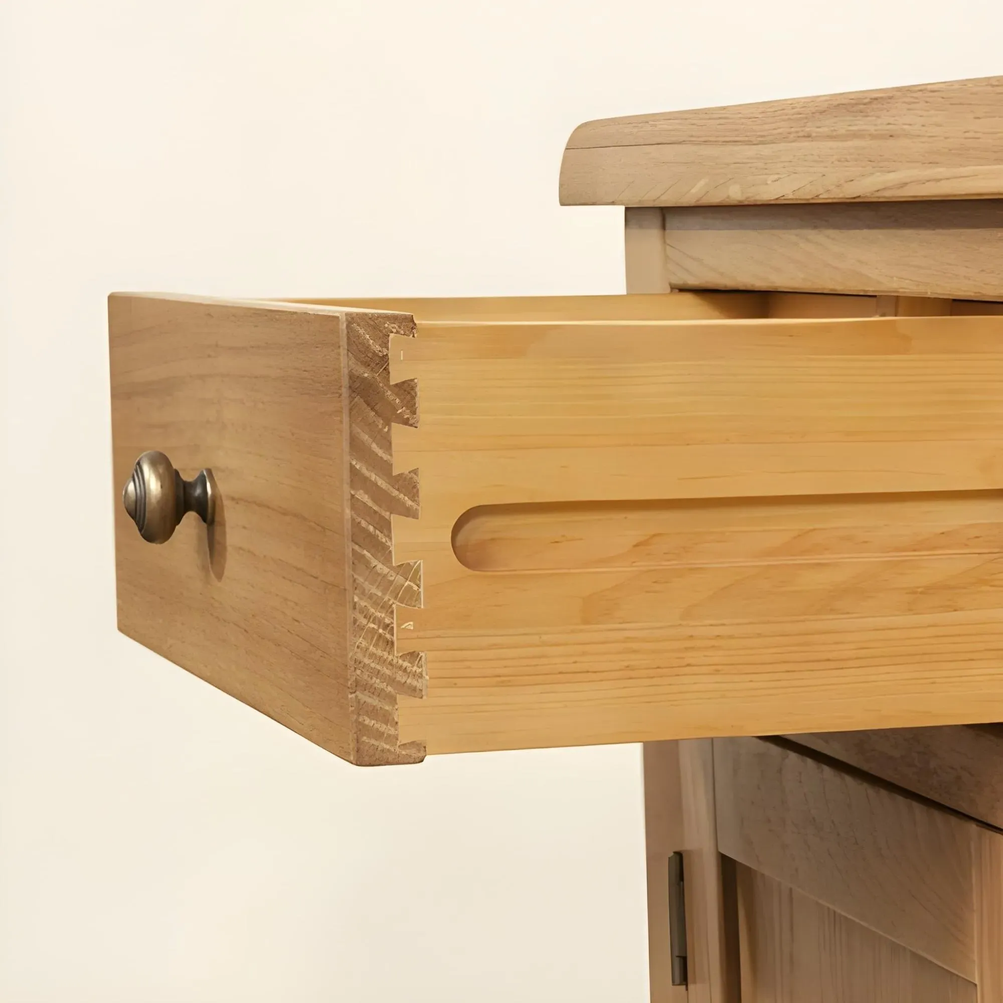 Dorset Oak 3 Door Large Sideboard - Rustic Hand Waxed