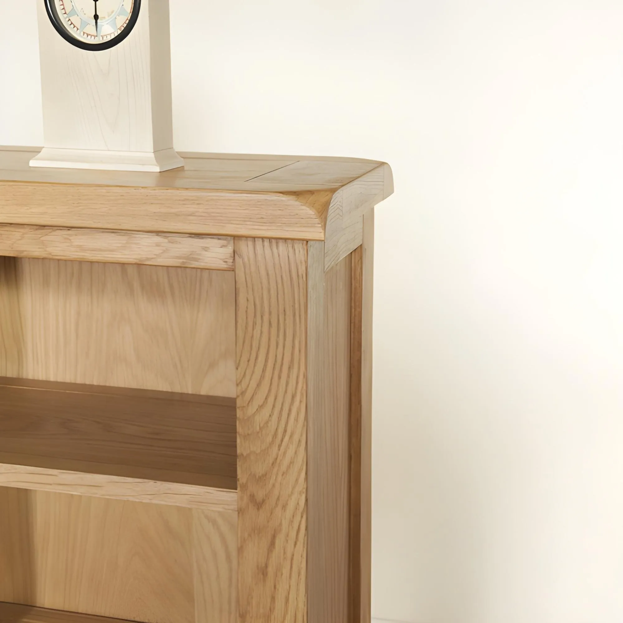 Dorset Oak Narrow Bookcase - Lacquered