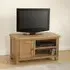 Dorset Oak Small TV Unit - Rustic Hand Waxed