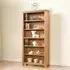 Dorset Oak Tall Bookcase - Rustic Hand Waxed