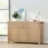 Hayley 2 Door Medium Sideboard - Oak