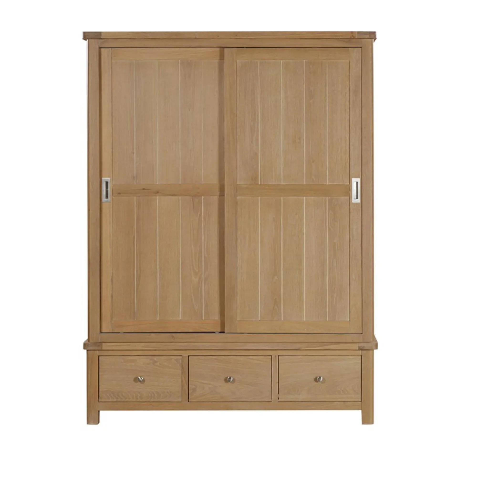Hayley 2 Door Sliding Wardrobe - Oak