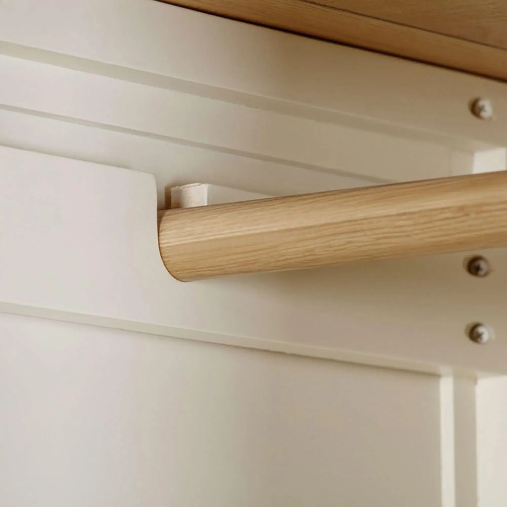 Hayley 2 Door Sliding Wardrobe - White, Oak