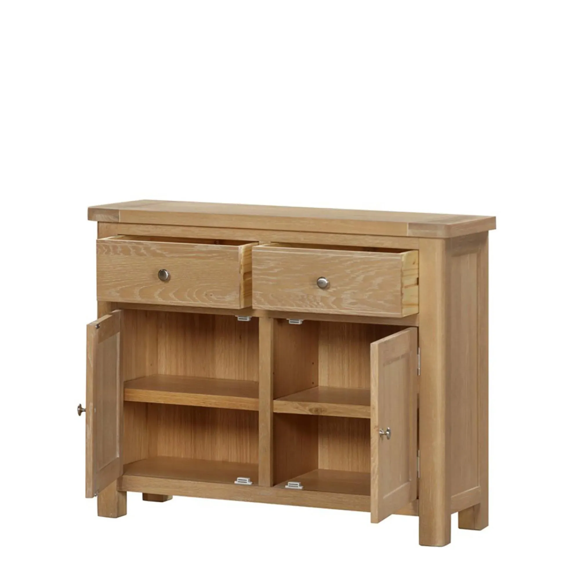 Hayley 2 Door Small Sideboard - Oak