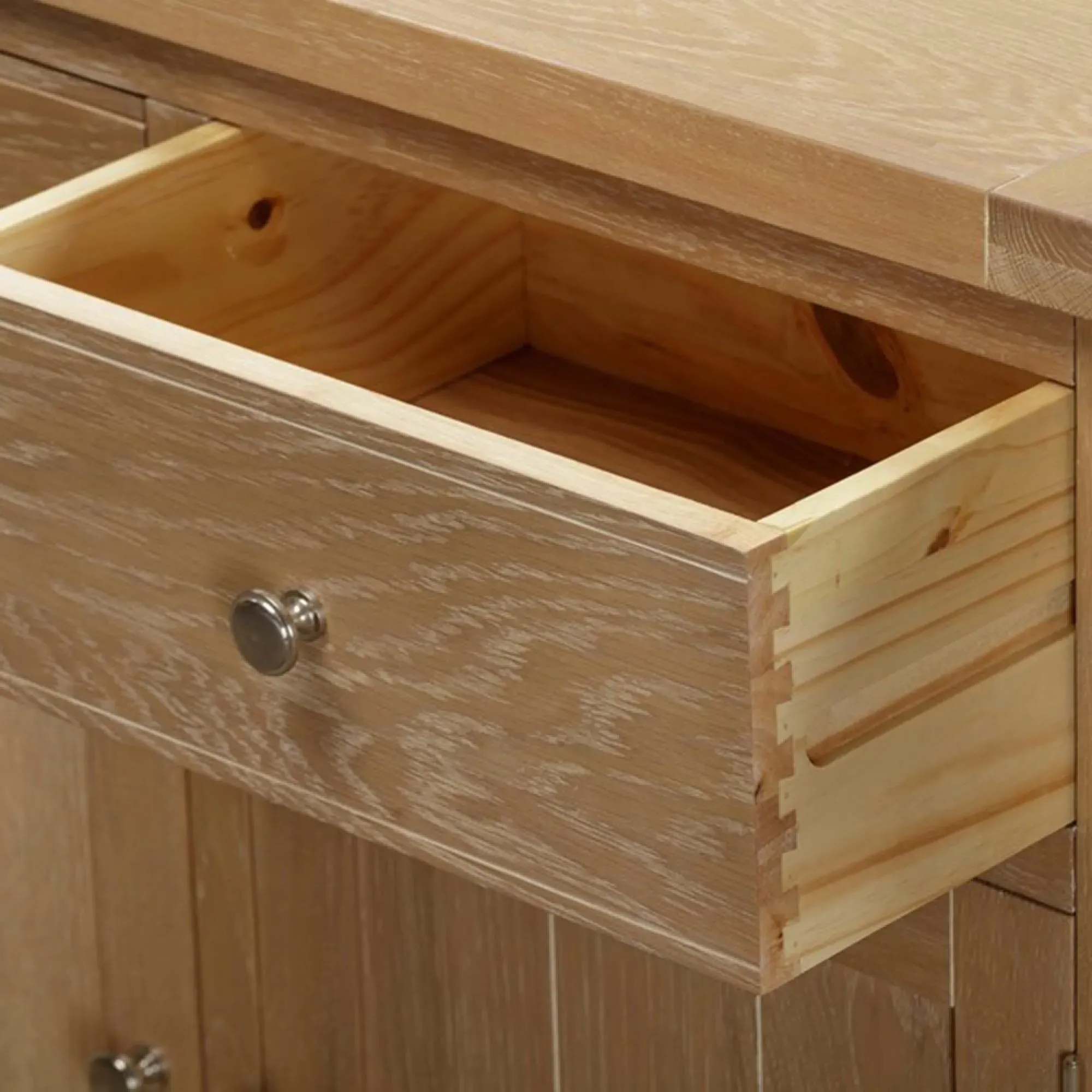 Hayley 2 Door Small Sideboard - Oak