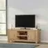 Hayley 2 Door TV Unit - Oak