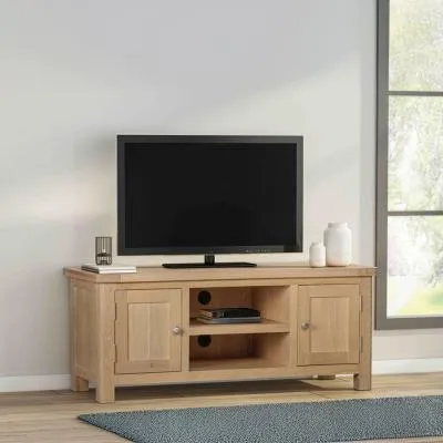 Hayley 2 Door TV Unit - Oak