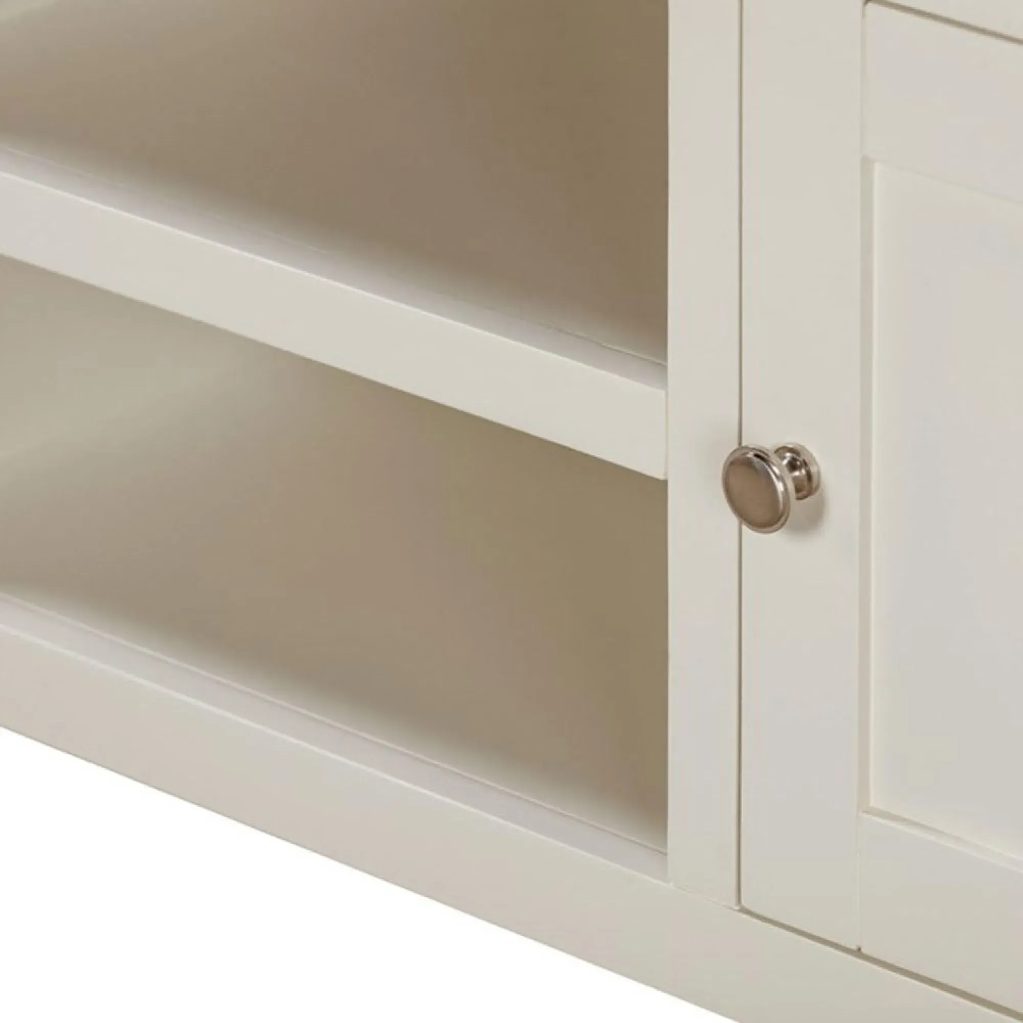 Hayley 2 Door TV Unit - White, Oak