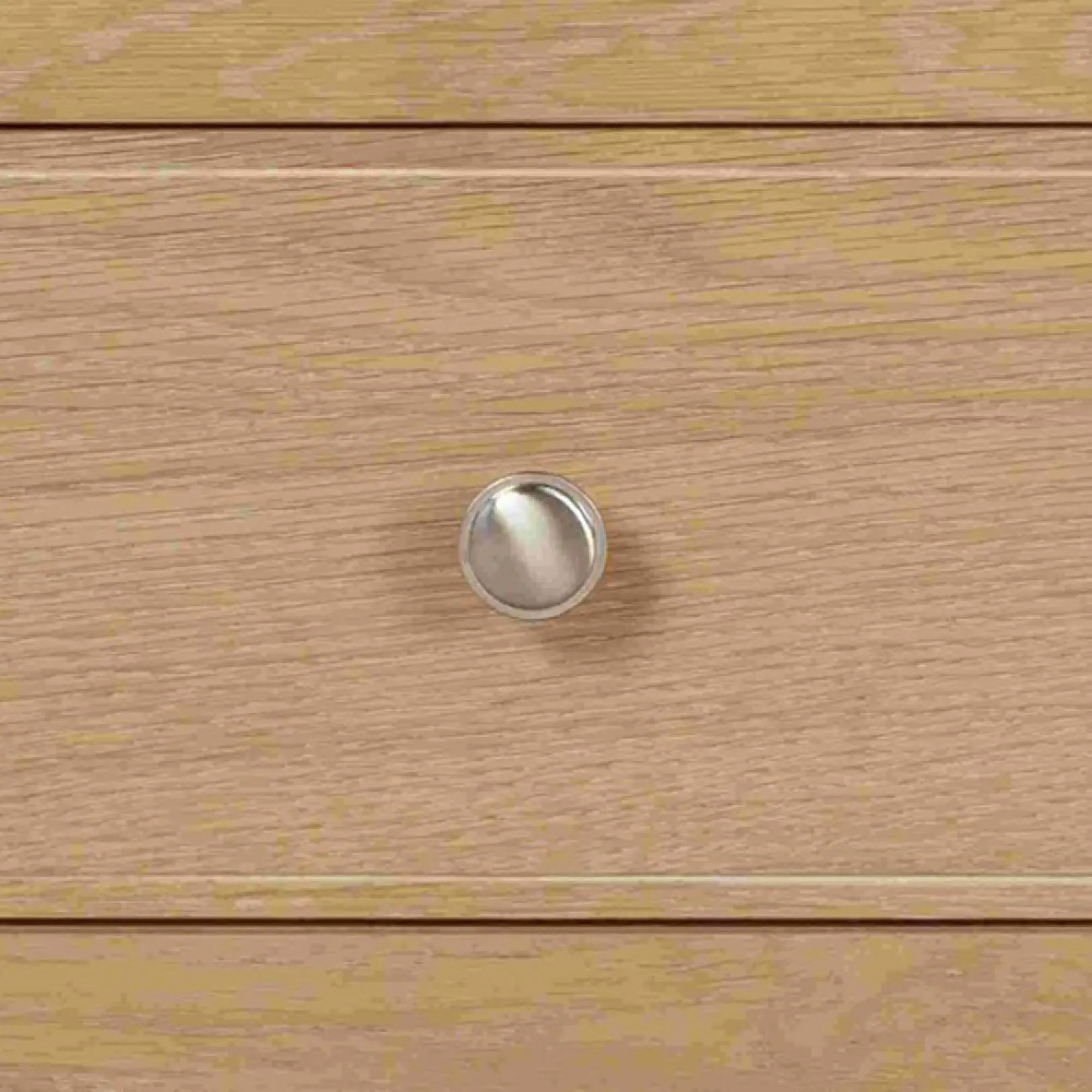 Hayley Corner TV Unit with 2 Drawers - Oak