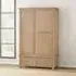 Hayley Double 2 Door Sliding Wardrobe - Oak