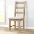 Hayley Ladder Back Dining Chair - Oak