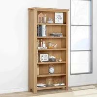 Hayley Large Bookcase - Oak