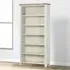 Hayley Large Bookcase - White, Oak