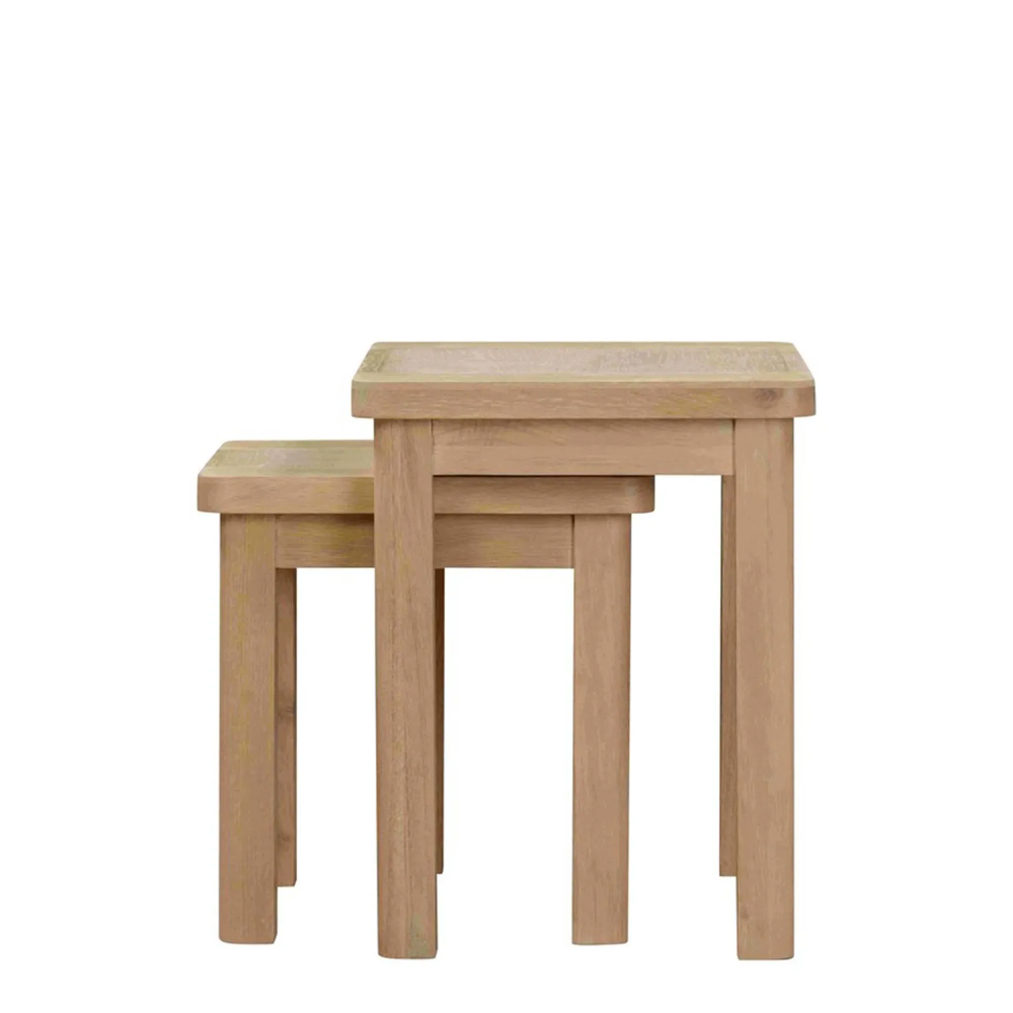 Hayley Nest of 2 Tables - Oak