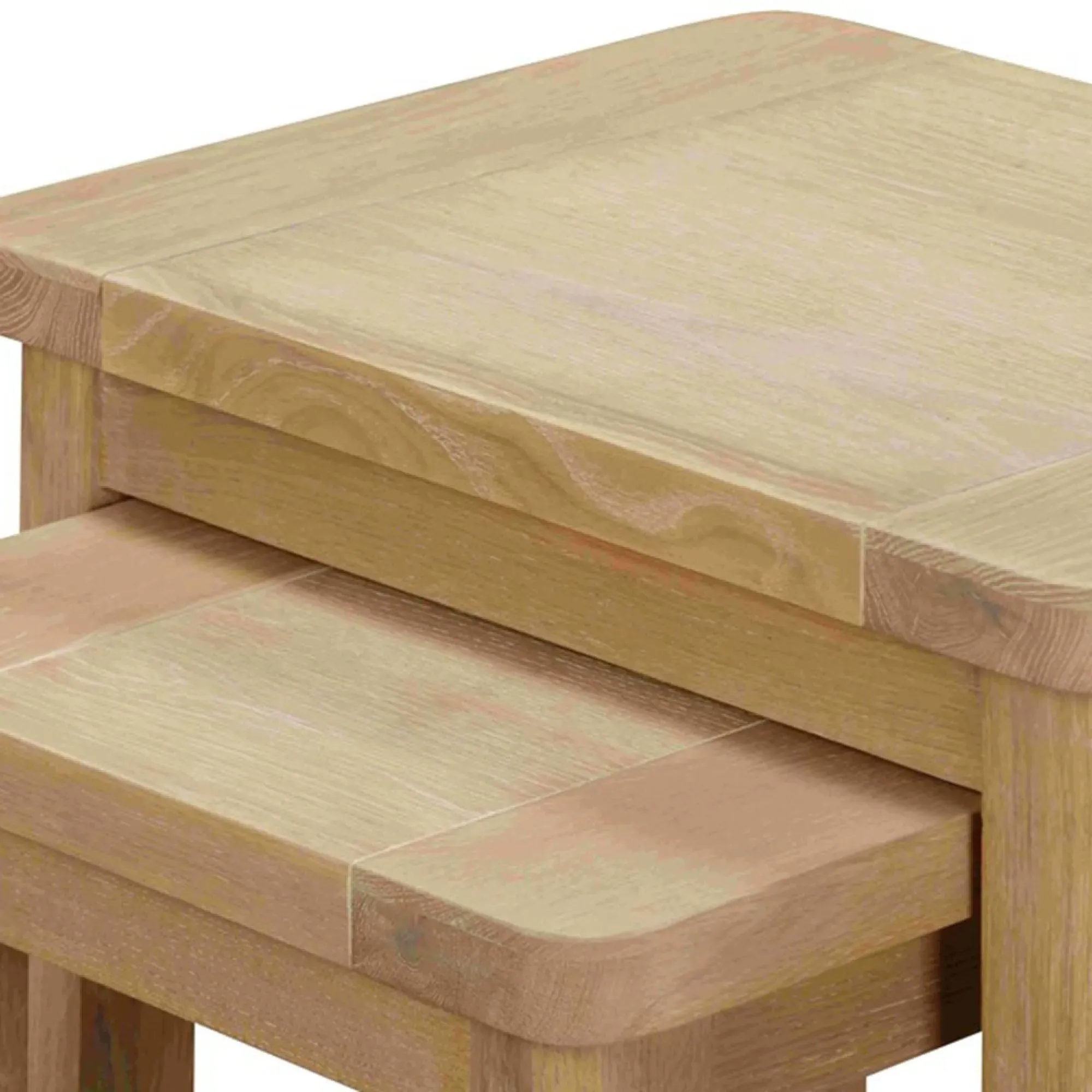 Hayley Nest of 2 Tables - Oak