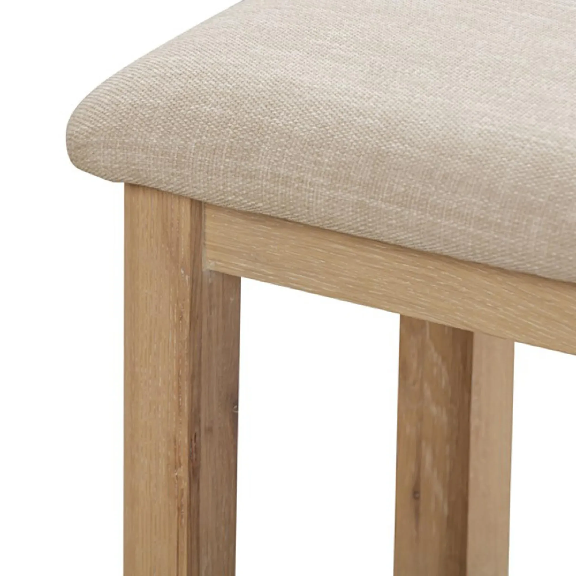 Hayley Oak 3 Drawer Dressing Set - Lacquered