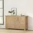 Hayley Wide Chest of Drawers - Oak