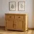 Janelle 2 Door Small Sideboard - Oak