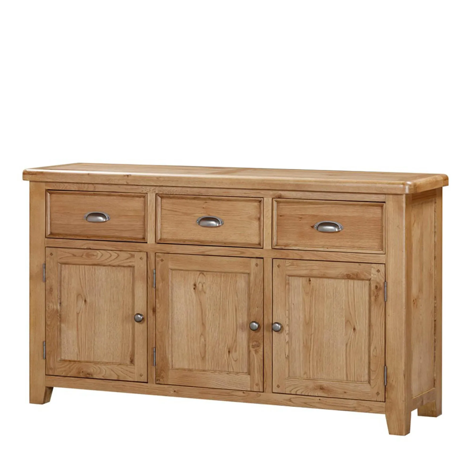 Janelle 3 Door Medium Sideboard - Oak