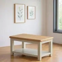 Janelle Coffee Table - Grey, Oak