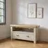 Janelle Corner TV Unit with Drawer - Grey, Oak