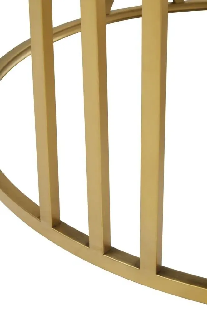 Alana Round Coffee Table - Black, Glass