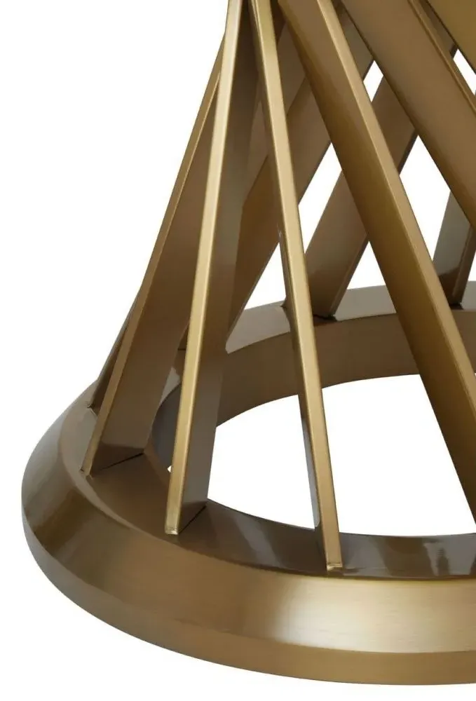 Anzio 2-Seater Round Dining Table - Black, Glass