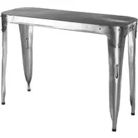 Avro Console Table - Silver, Aluminium