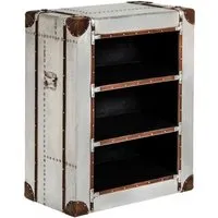 Avro Shelving Unit - Silver, Aluminium