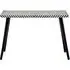 Black Bone Inlay Console Table - Black