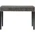 Black Mother of Pearl Console Table - Black