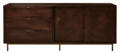 Brando 2 Door Extra Large Sideboard - Dark Brown image