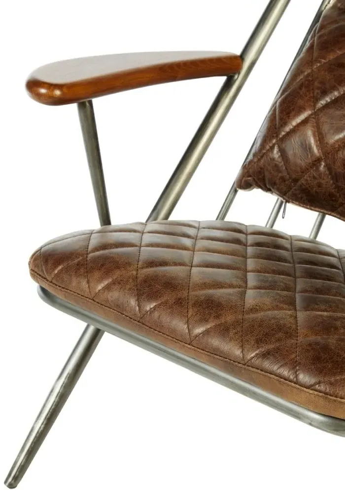 Hoxton Chair - Brown, Leather