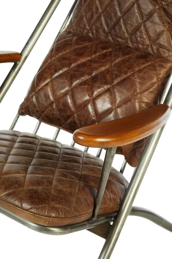 Hoxton Chair - Brown, Leather