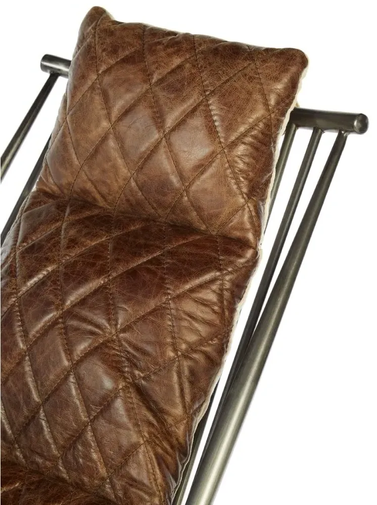 Hoxton Chair - Brown, Leather