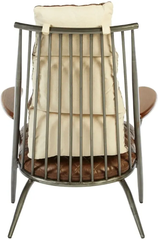 Hoxton Chair - Brown, Leather