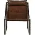 Hoxton Chair - Distressed Brown, Leather