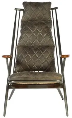 Hoxton Chair - Ebony, Leather
