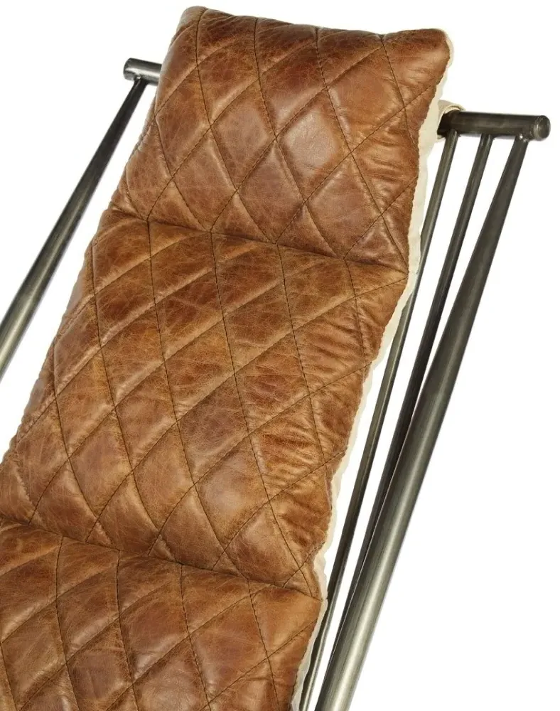 Hoxton Chair - Light Brown, Leather