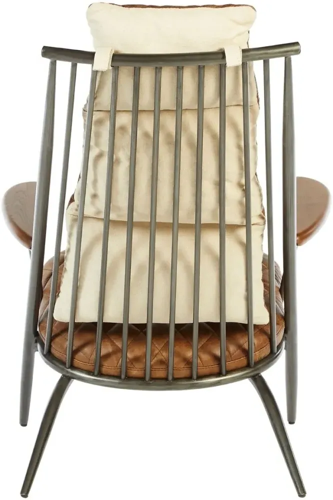 Hoxton Chair - Light Brown, Leather